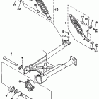 Virago 535 Задний рычаг подвески