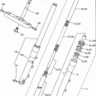 V-STAR CUSTOM-XVS650LC/XVS650L Передняя вилка