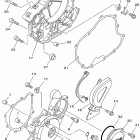 TT-R250 Крышка картера двигателя