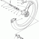 XT 225 Переднее колесо