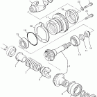Royal Star Tour Deluxe Промежуточный ведущий вал