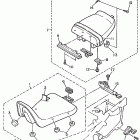 FZR600 Сидение