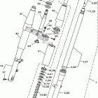 V-STAR CLASSIC-XVS650ALC/XVS650AL Передняя вилка