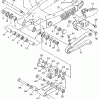 YZ 250 Бугель (задний рычаг)