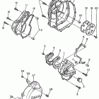 FZR600 Крышка картера двигателя