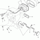 V Star 1100 Фонарь задний