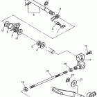 Virago 535 Вал переключения