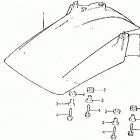 ATC250R Front fender 81-82