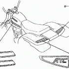 ATC185S 185s / 200 stripe @ emblem 81-82