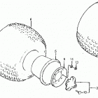 ATC250R Rear wheel 81-82