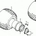 ATC200 185 / s / 20 rear wheel 80-82