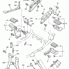 VMX12K V-MAX 1200 Подножки