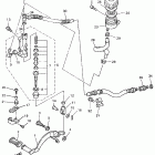 YZF 600R Задний торм цилиндр