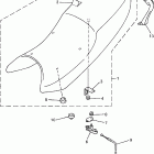 YZF600RK/YZF600RKC Сидение