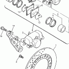 YZF600RK/YZF600RKC Задний суппорт тормозной