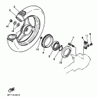 PW50 Заднее колесо