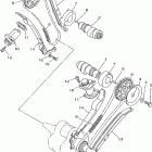 V-STAR CUSTOM-XVS650K/XVS650KC Цепь механизма газораспределения