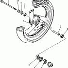 FZR600RKC Переднее колесо