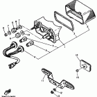 FZR 600RK Фонарь задний