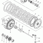 YZ 250 Сцепление