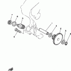 XT350KC/XT350K Тахометр