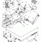 Royal Star Boulevard 1300-XVZ13AKC/XVZ13AK Задний торм цилиндр