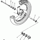 FZR 600RK Переднее колесо
