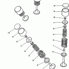 XT350KC/XT350K Клапана