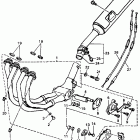 FZR600RKC Выхлопная система 2
