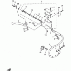 YZ 400F Главный тормозной цилиндр,передний