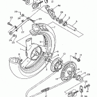XJ 600 Заднее колесо