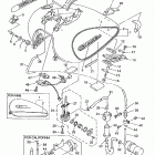 Royal Star Boulevard 1300-XVZ13AKC/XVZ13AK Топливный бак