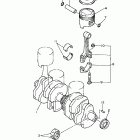 XJ 600 Коленчатый вал и Поршень