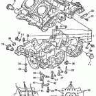 Royal Star Tour Deluxe-XVZ 13LT Crankcase (ltk - ltkc - atk - atkc)