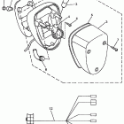 Royal Star Tour Deluxe-XVZ 13LT Taillight (ltk - ltkc - atk - atkc)