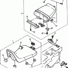 FZR600RKC Сидение