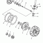 WR 400F Сцепление