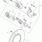 V-STAR CUSTOM-XVS650K/XVS650KC Передний тормозной суппорт