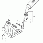 YZF 600R Выхлопная система