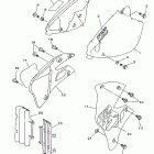 YZ 125 Боковая панель