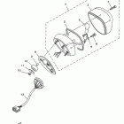 V STAR 650 CLASSIC-XVS650AK Фонарь задний