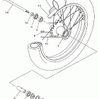V-Star Classic-XVS 650 Переднее колесо