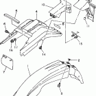 XT225K/XT225KC Крыло
