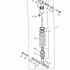 WR 400F Задняя подвеска
