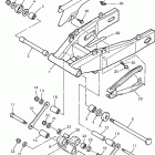 YZF600RK/YZF600RKC Бугель (задний рычаг)
