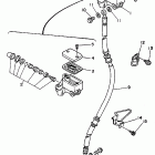 XT225K/XT225KC Главный тормозной цилиндр,передний