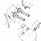 XT350KC/XT350K Цепь механизма газораспределения