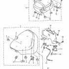 Royal Star Boulevard 1300-XVZ13AKC/XVZ13AK Сидение