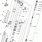 YZ125K1 Передняя вилка