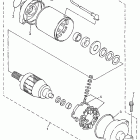 YFZ1000R Стартер электрический